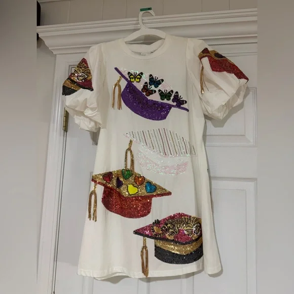 Queen of Sparkles Graduation Dress NWT- QOS size XS - Picture 6 of 12